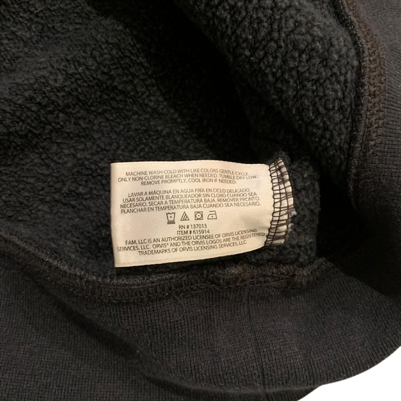 ORVIS Signature Quarter Zip Sweatshirt Pullover Men's XXL Grey Charcoal Fleece - Picture 7 of 10